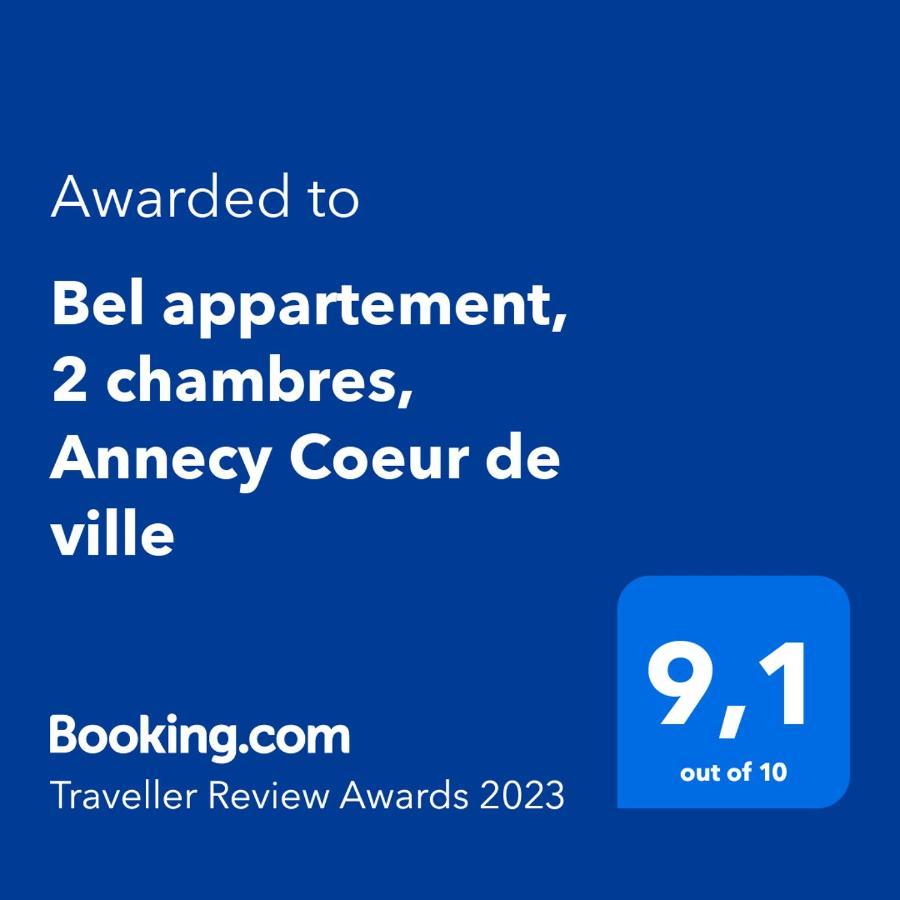 Bel Appartement, 2 Chambres, Annecy Coeur De Ville Exterior foto